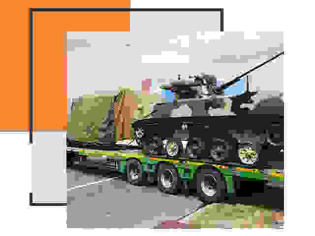 Перевозка военной техники в Ноябрьске